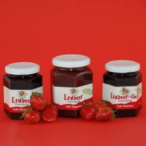 Erdbeer-Fruchtaufstriche