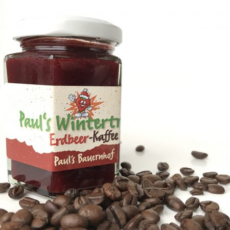 Erdbeer Kaffe Wintertraum