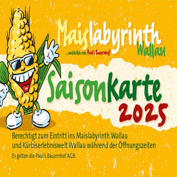 Saisonkarte 2025 Erwachsene