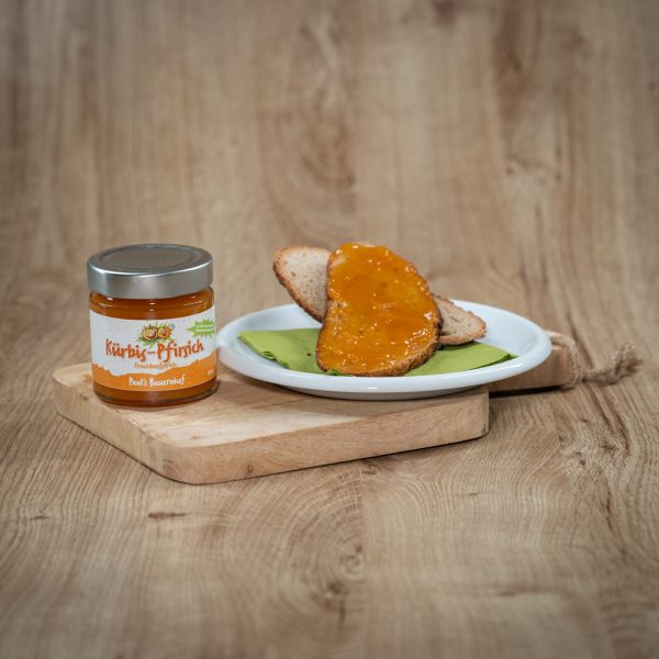Kürbis-Pfirsich Fruchtaufstrich 200 g